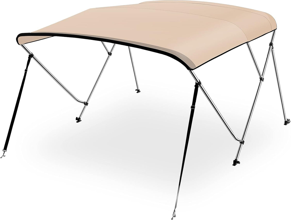 Royal Blue 4 Bow Bimini Top Boat Canopy with Storage Boot D7746