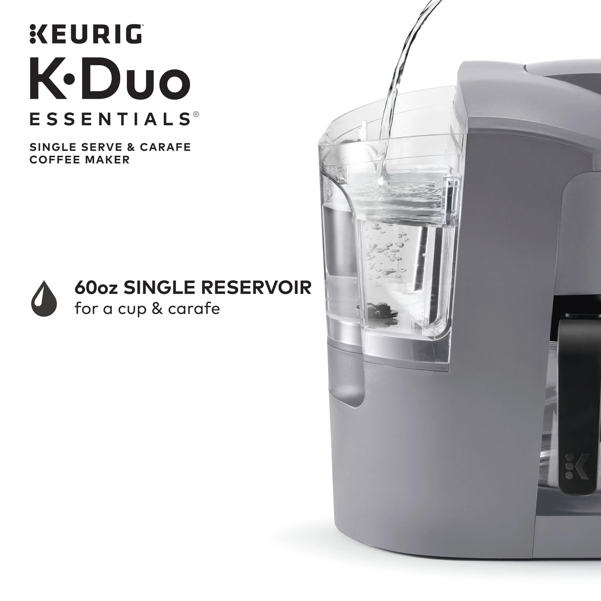 Black Single-Serve K-Cup Pod Coffee Maker E7769
