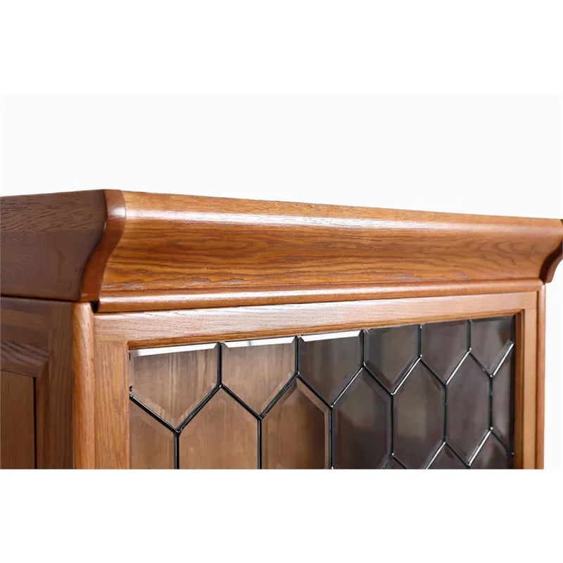 5-Stack Wood Barrister Bookcase in Cherry W939380
