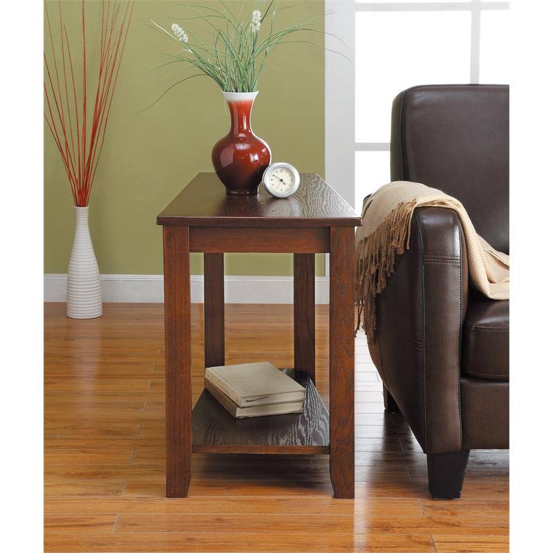 Espresso Chairside Table M39691