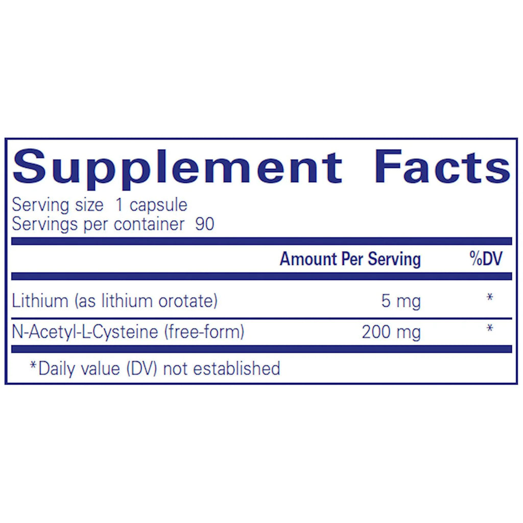 Lithium (Orotate) 5 mg H802181