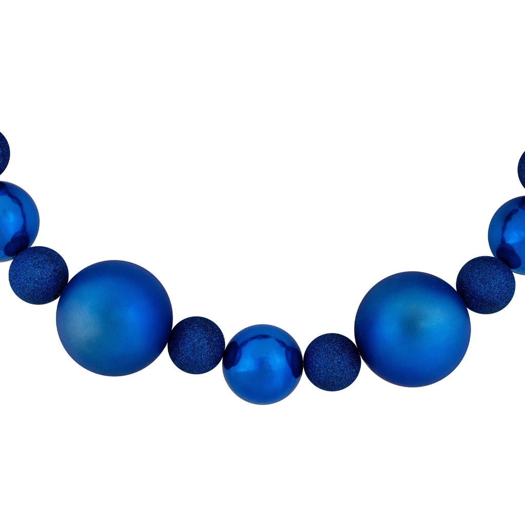Blue Shatterproof Ball Christmas Garland U6737