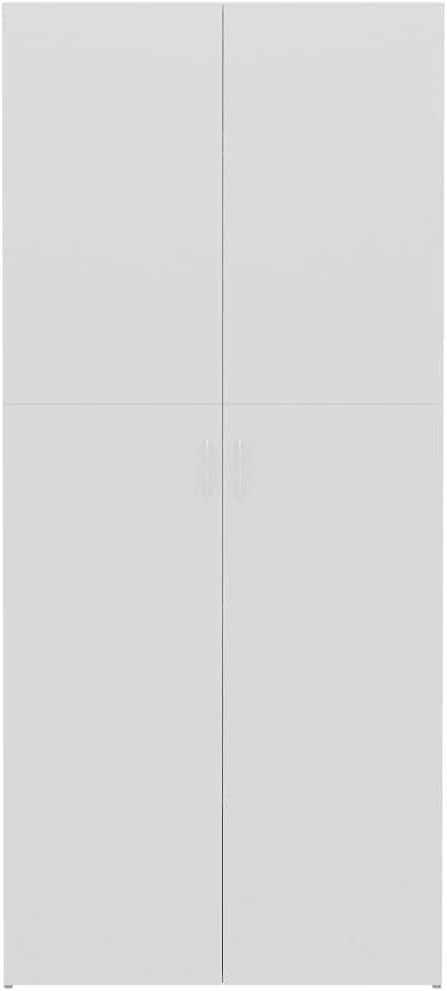 White and Sonoma Oak Shoe Cabinet J66907