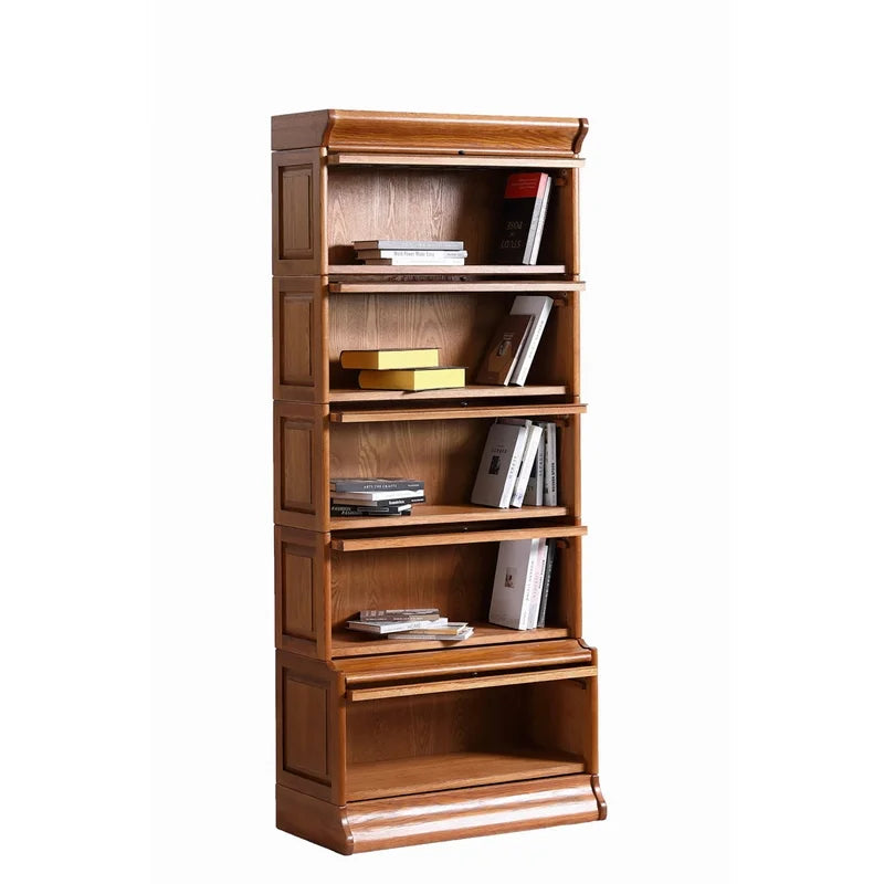 5-Stack Wood Barrister Bookcase in Cherry W939380