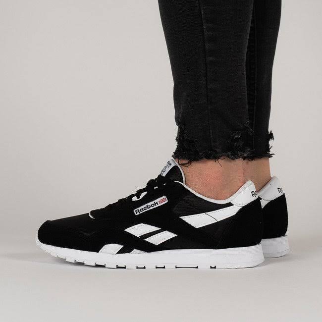 Kids Classic Nylon Black White Sneakers H307877