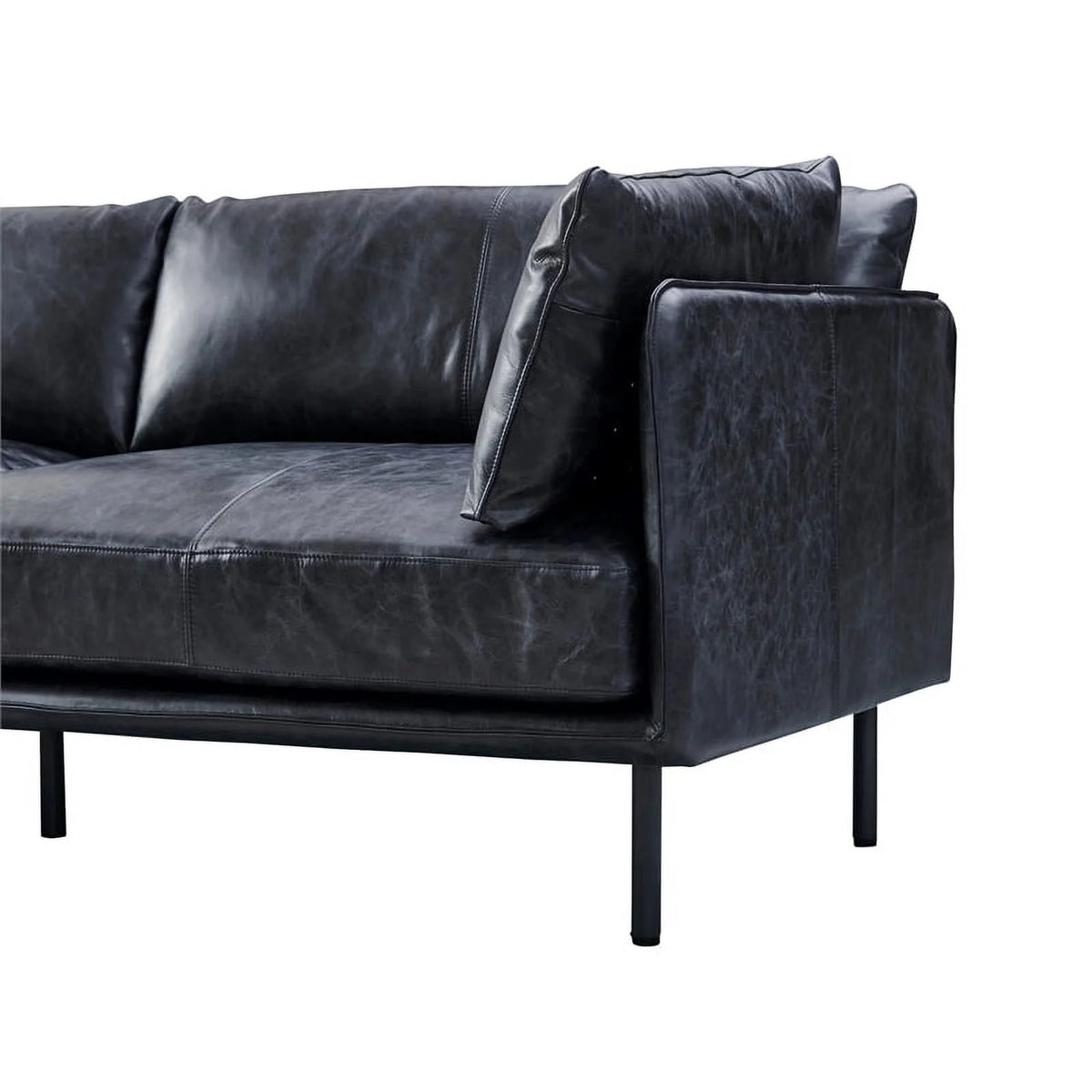 Leather Loveseat L9793
