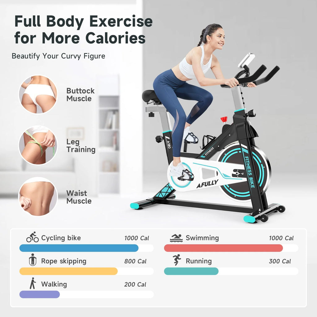 Indoor Cycling Exercise Bike 35 Lbs Flywheel Y3143