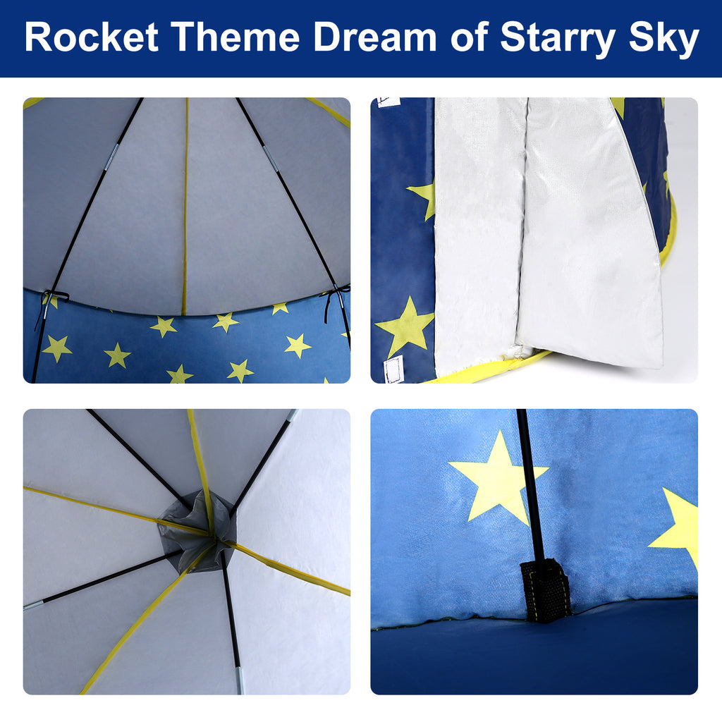 Rocket Spaceship Play Tent V8173