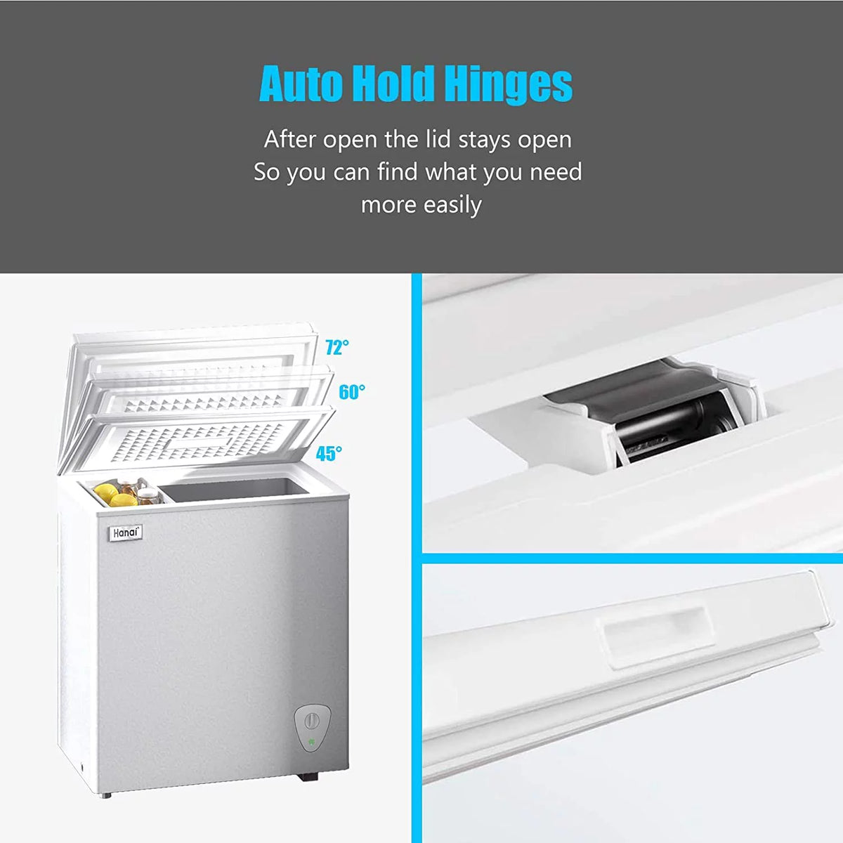 5.0 Cu.ft White Chest Freezer W98693
