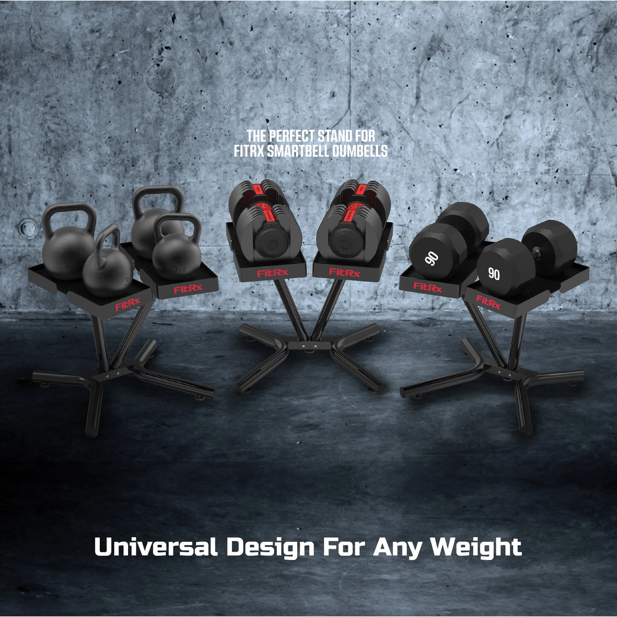 Dumbbell and Kettlebell Weight Rack Stand U870