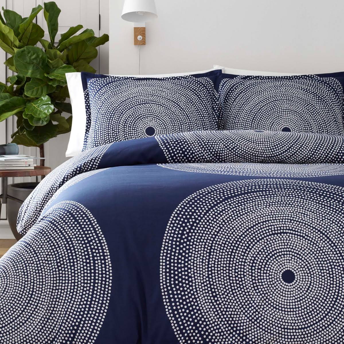 Navy Twin Duvet Cover Set Q84499
