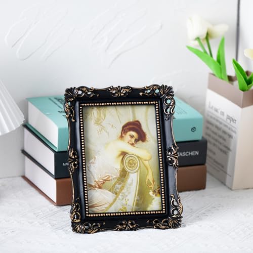 Vintage Picture Frames with Glass Front, 5X7 inch C35701