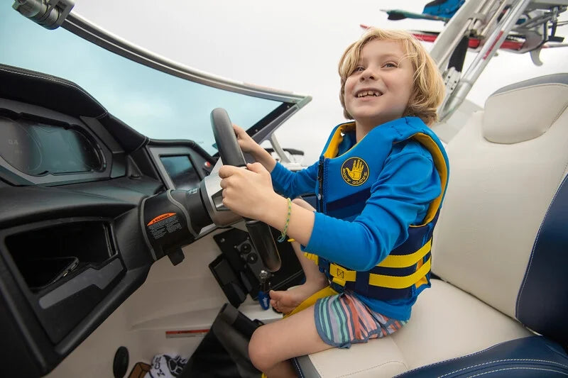 Child Boy Blue Life Jacket Y618826