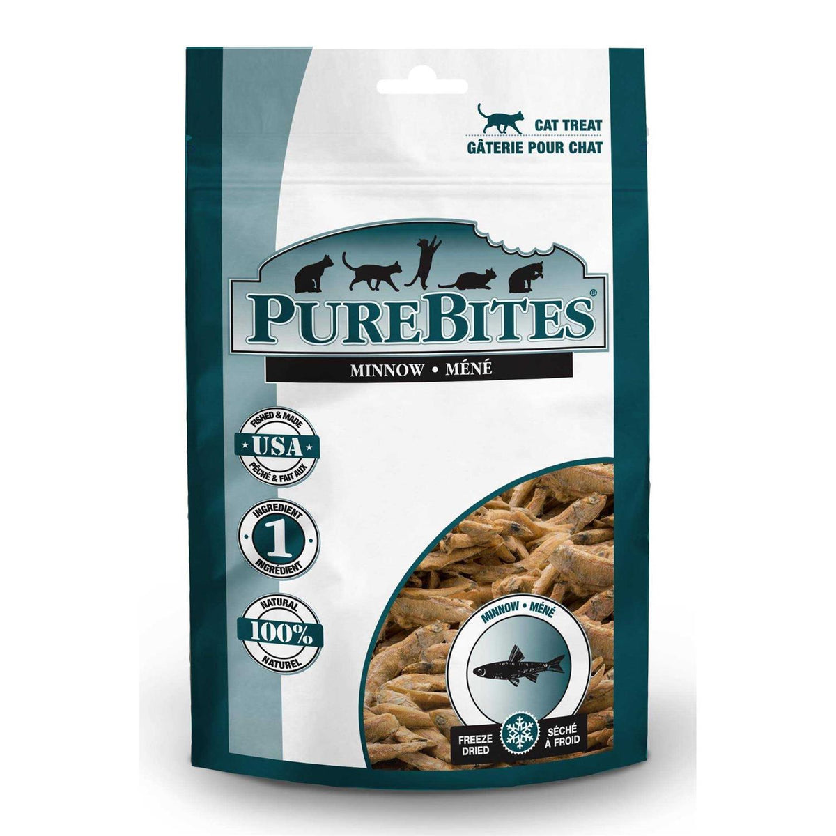 Freeze Dried Minnow Cat Treats P175