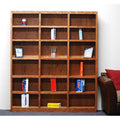 Dry Oak Finish Wall Storage Unit Bookcase P417