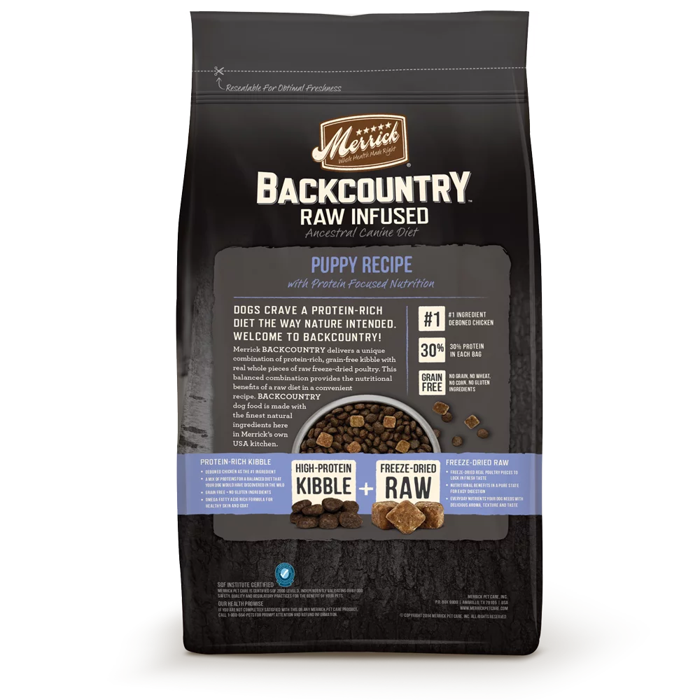 Grain-Free Puppy Dry Dog Food, 4 lb B7595