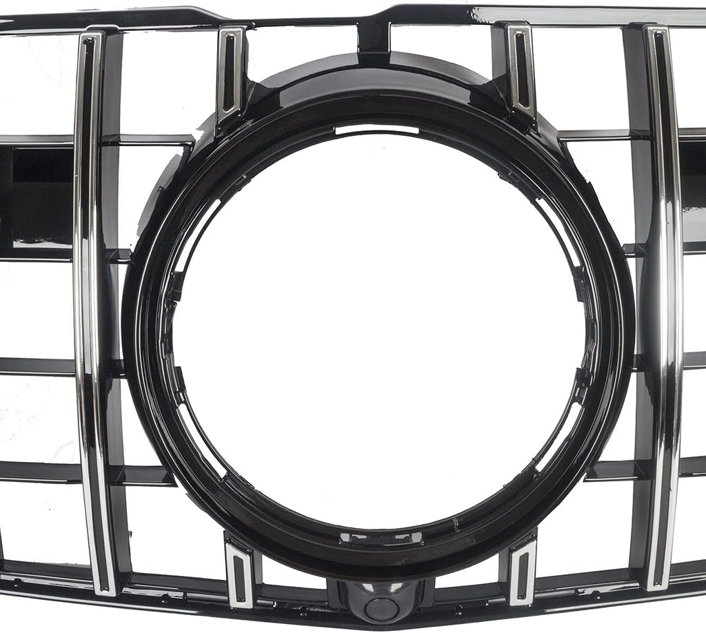 Chrome Black Front Grille Grill B56041