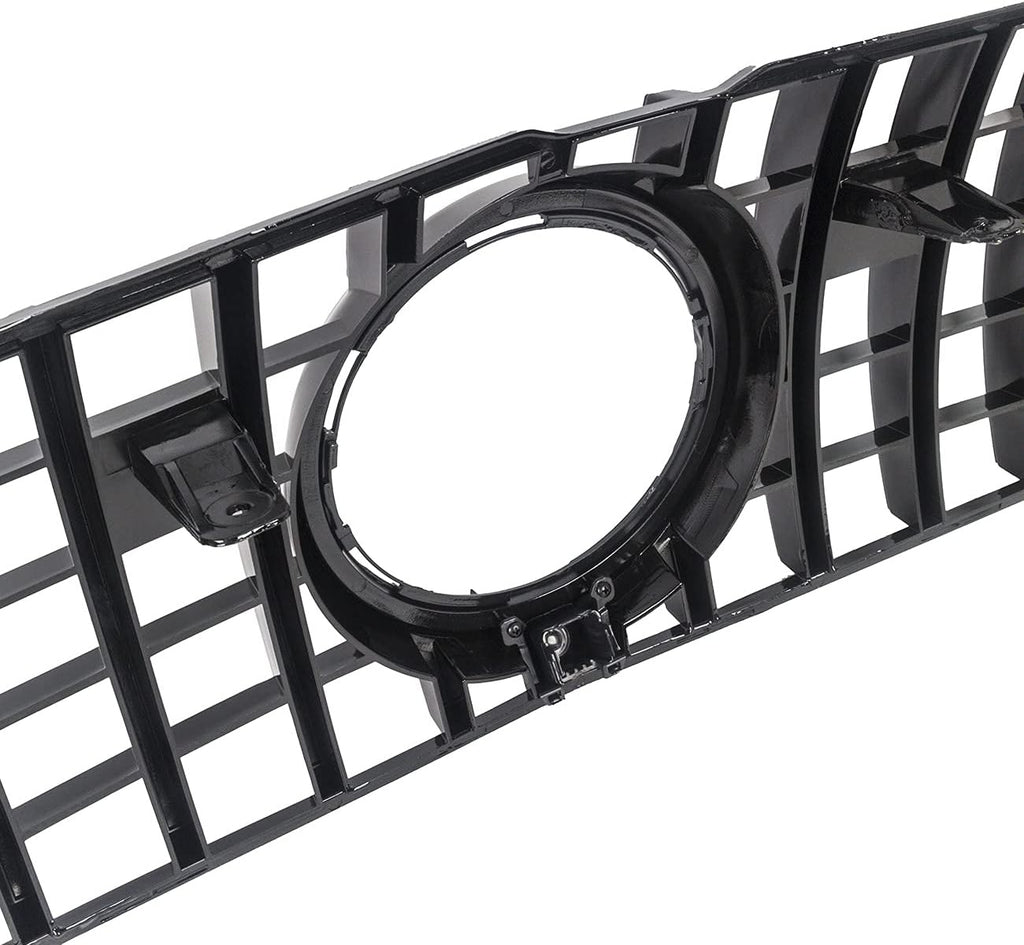 Chrome Black Front Grille Grill B56041