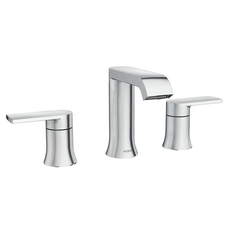 8 in. Widespread Double Handle Bathroom Faucet in Chrome Q850