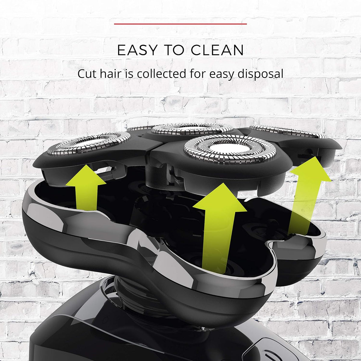 Black Head Shaver, Pack of 2 E680360