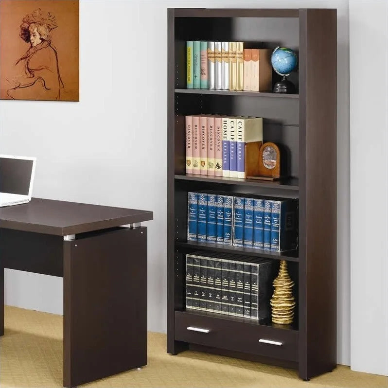 3 Piece Set with Computer Desk Bookcase and Office Chair K495578