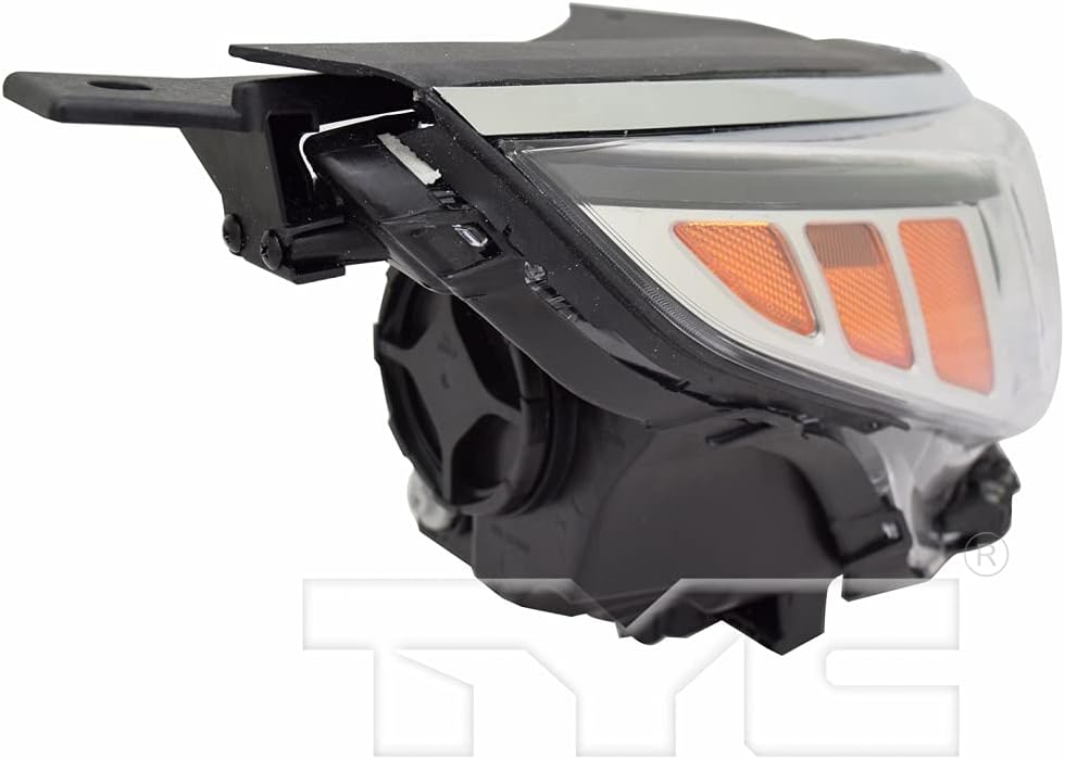 Passenger Side Halogen Headlight with LED Accent J221