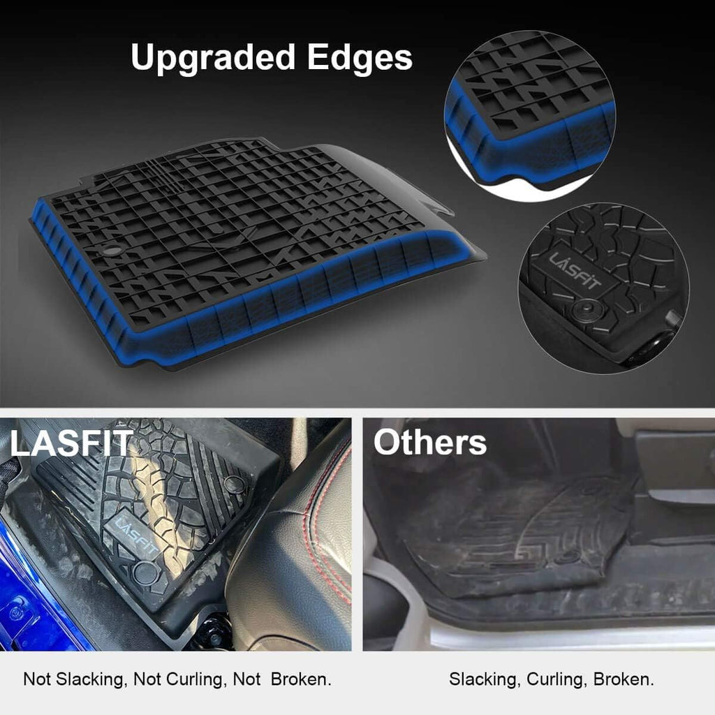 Black TPE Floor Liners for Honda Accord Sedan 2018-2022 Z185255