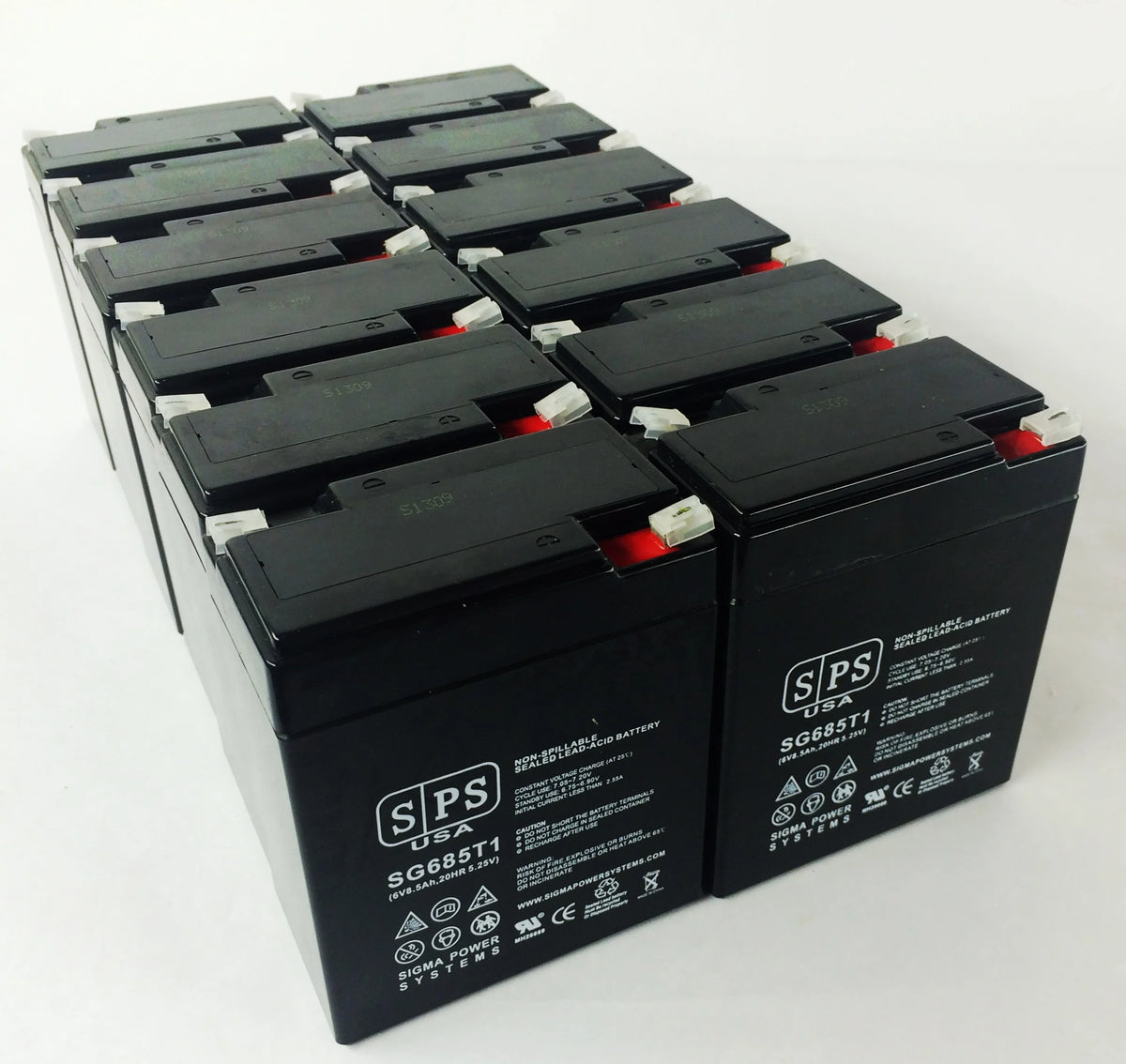 6V 8.5Ah Replacement Battery 50 pack E900235
