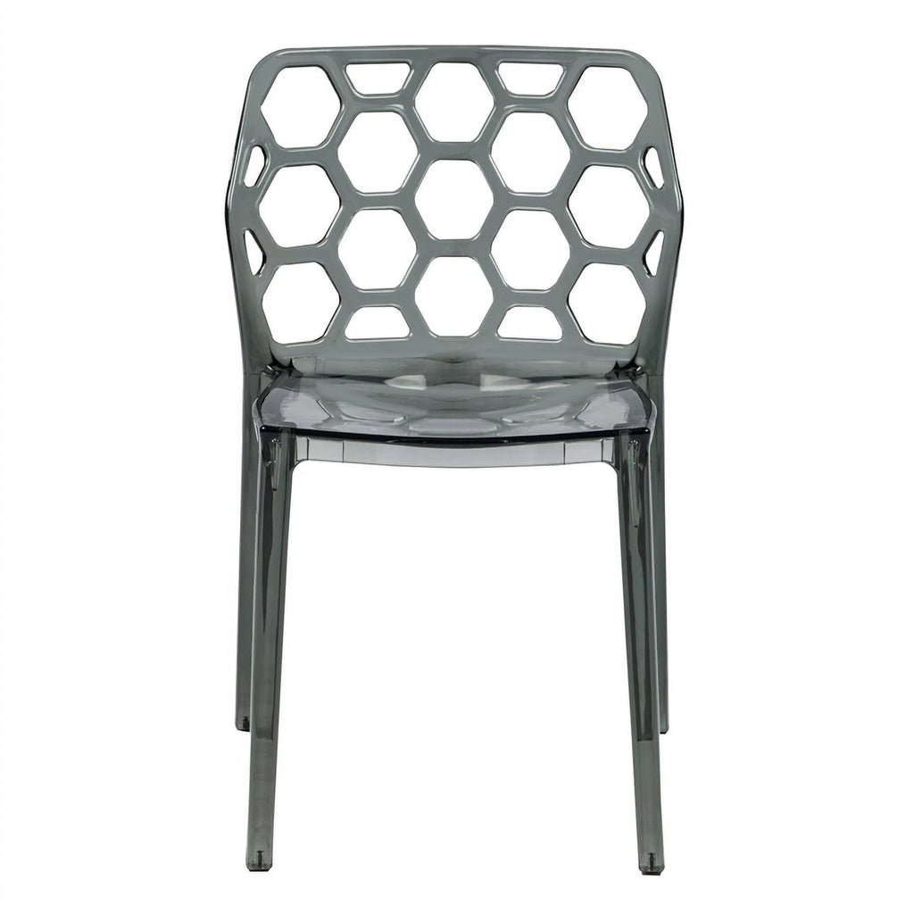 Black Plastic Dining Side Chair R68032