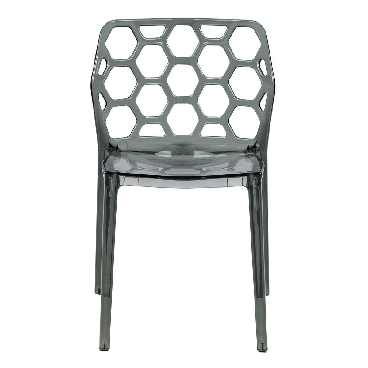 Black Plastic Dining Side Chair R68032