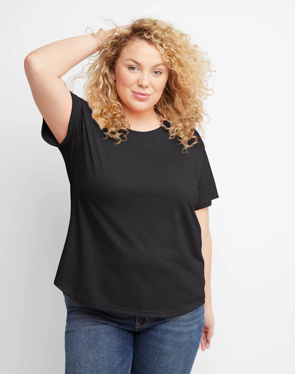 Women's Tri-Blend T-Shirt Relaxed Fit Plus Size R273
