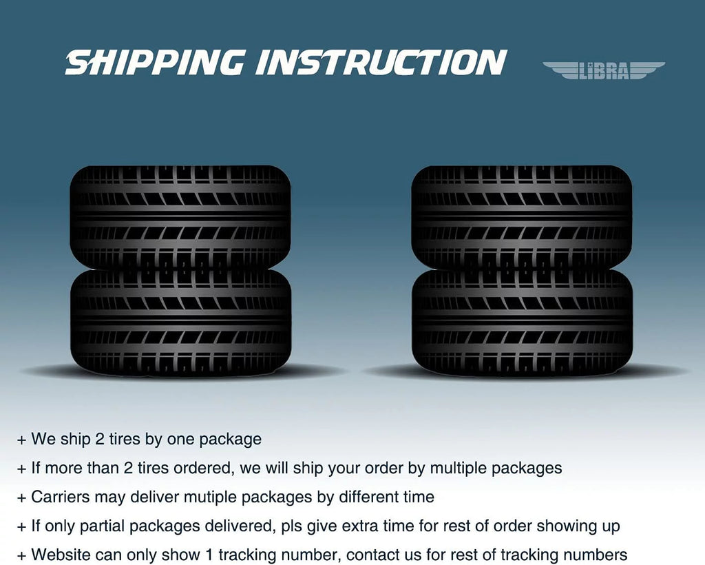 25x8-12 Front & 25x10-12 Rear 6PR ATV/UTV Tires Set 4 G5886