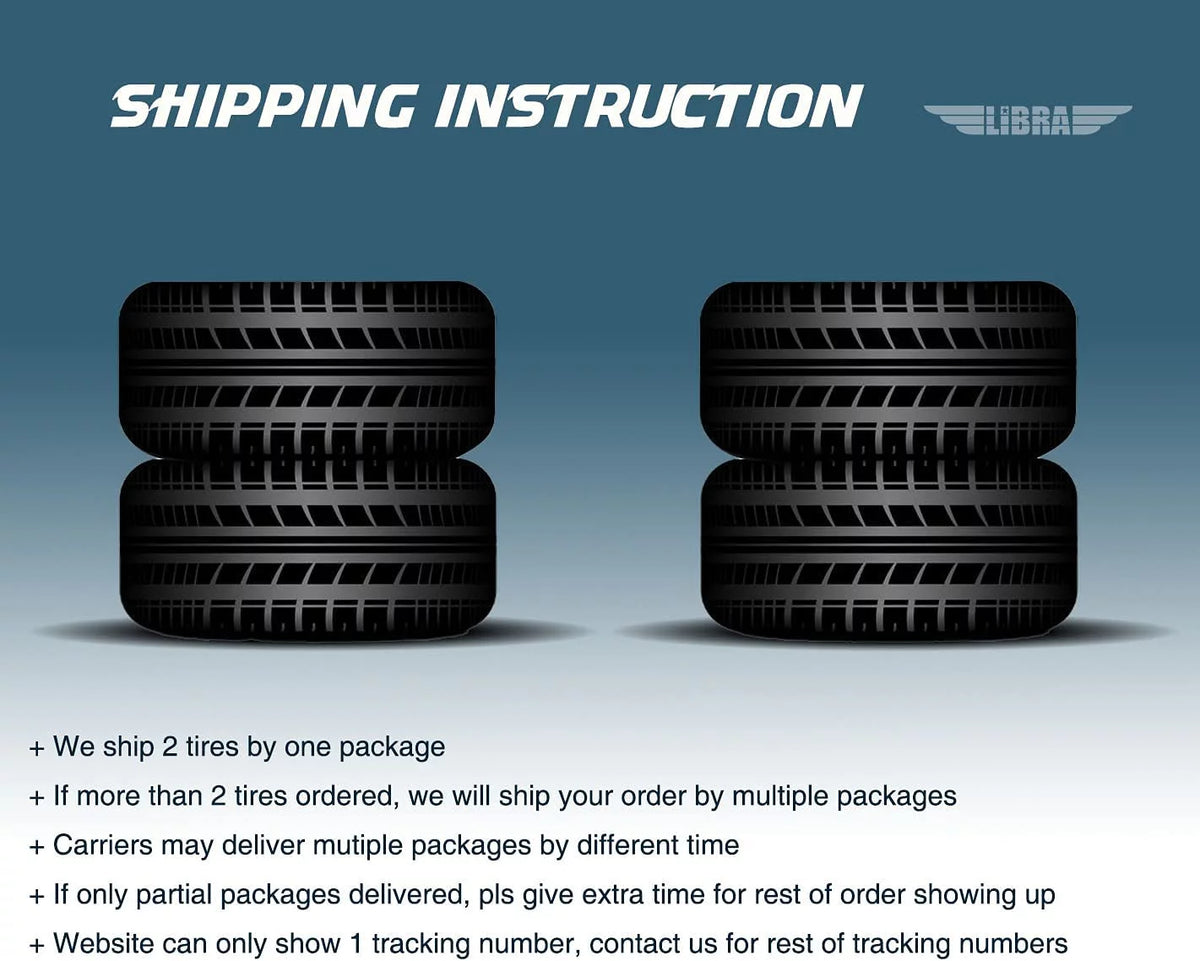 25x8-12 Front & 25x10-12 Rear 6PR ATV/UTV Tires Set 4 G5886