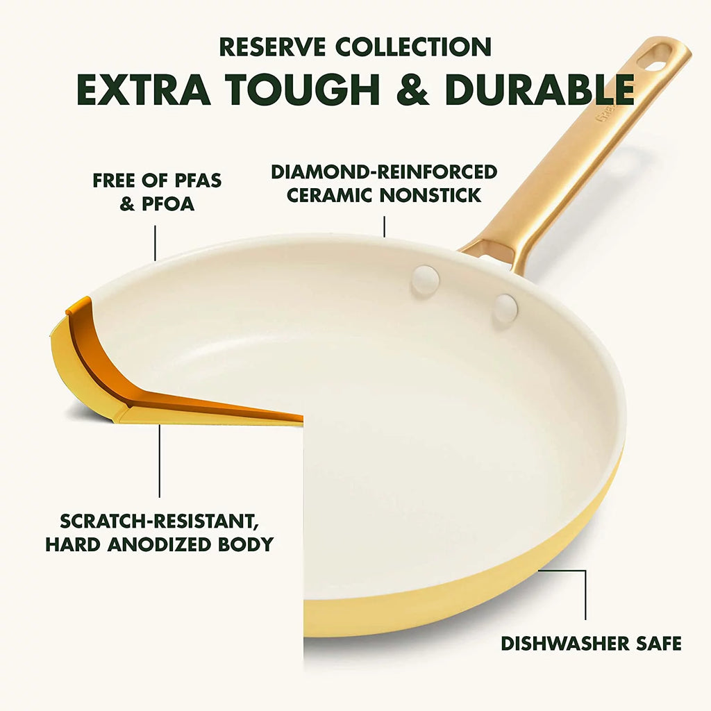 Hard Anodized Ceramic Nonstick 10 Piece Cookware Set F50667