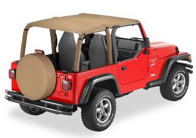 Spice Safari-Style Bikini Top for Jeep Wrangler TJ I663041