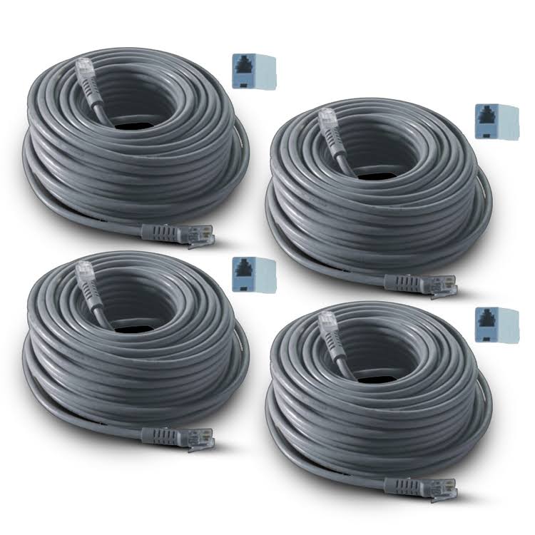 4-Pack 60 ft. RJ12 Cable I809