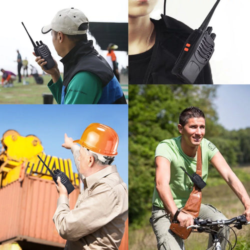 16CH UHF Two Way Radio Walkie Talkie I873