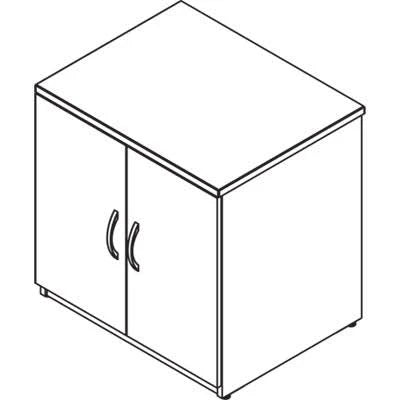 Mahogany Storage Cabinet T58400