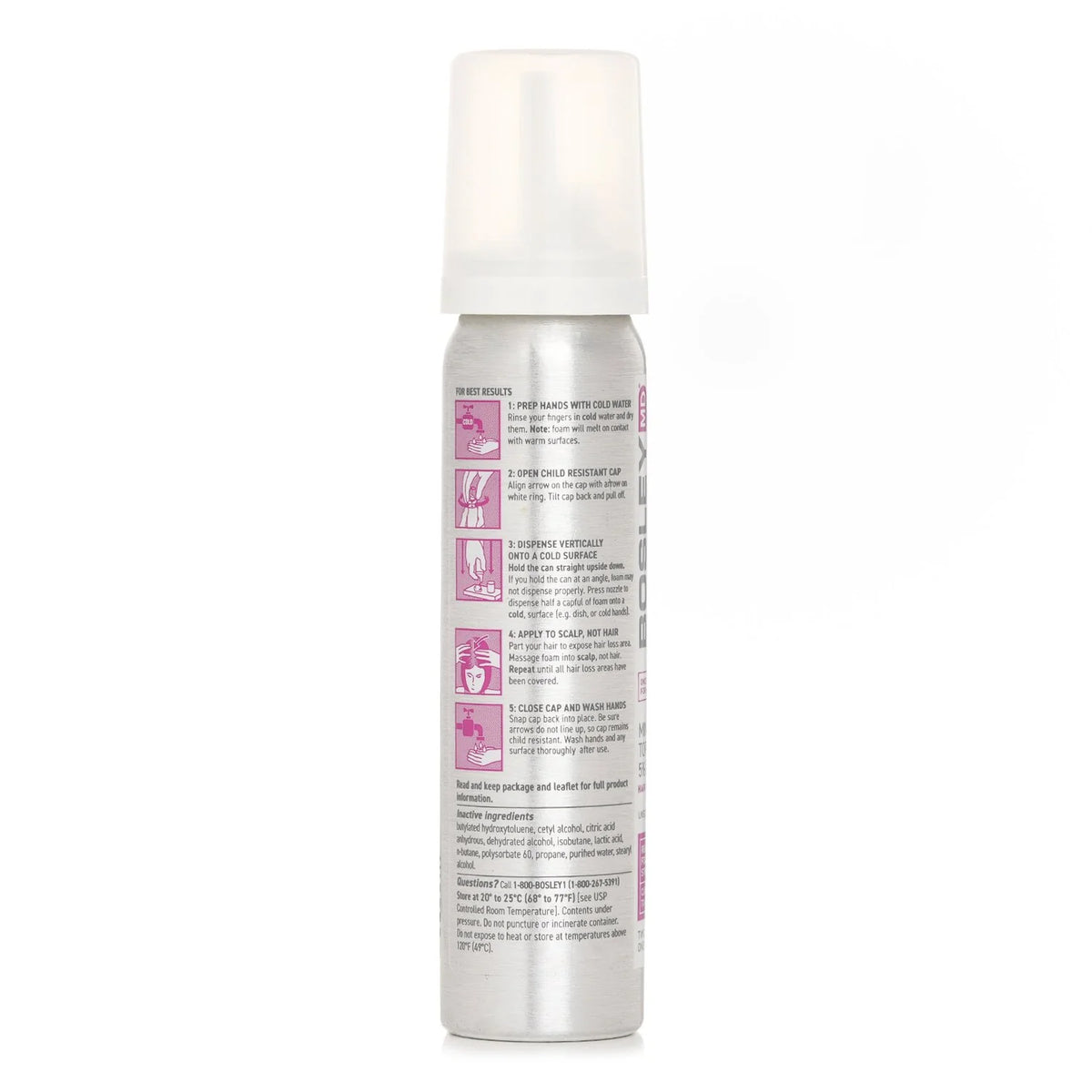 Minoxidil Topical Aerosol 5% Hair Regrowth Treatment 60g/2.11oz A195860