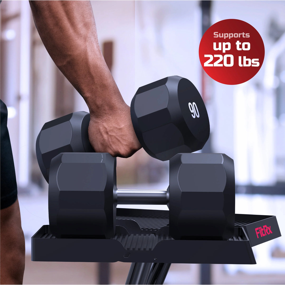 Dumbbell and Kettlebell Weight Rack Stand U870