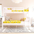 White Twin-over-Full Bunk Bed I108
