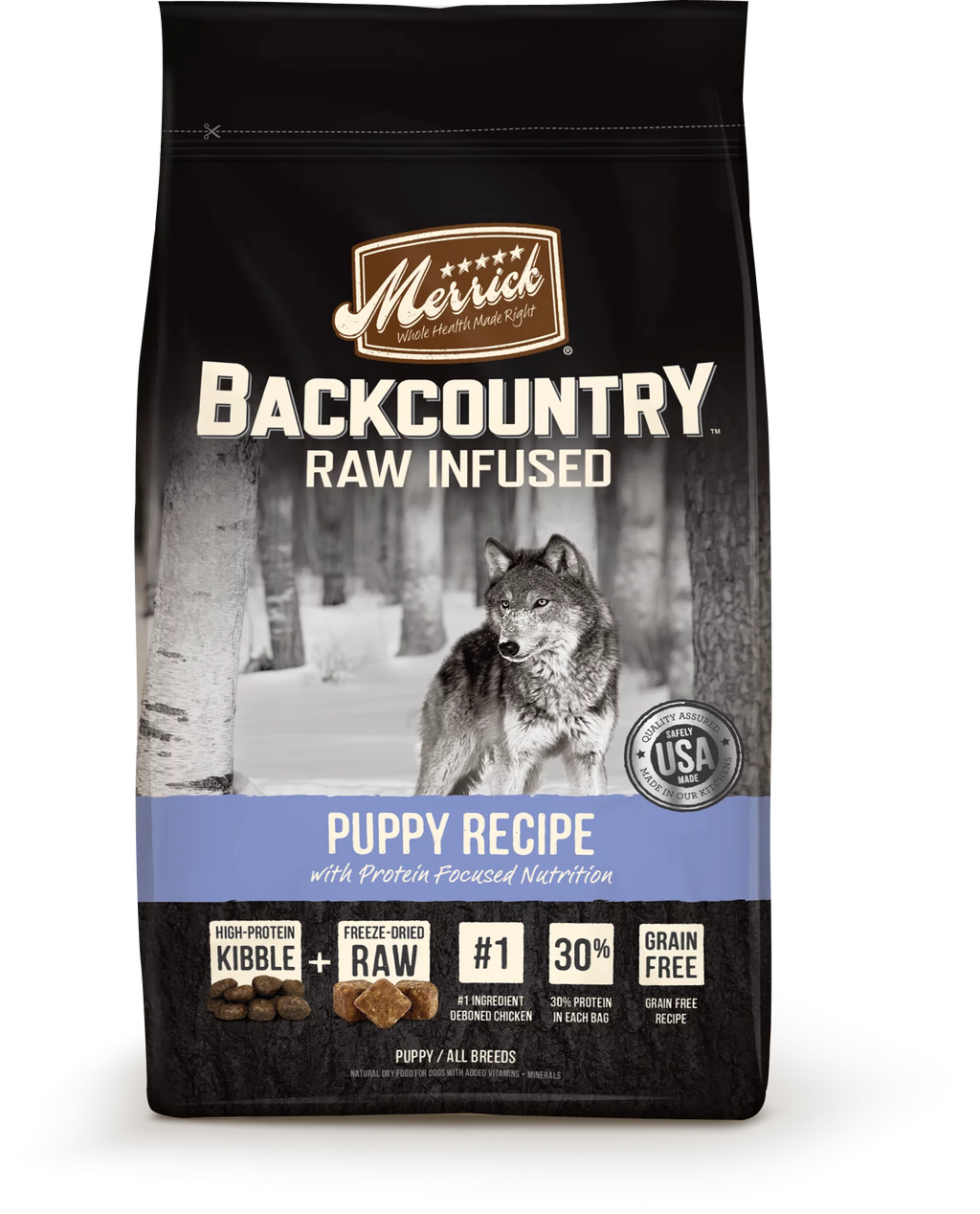 Grain-Free Puppy Dry Dog Food, 4 lb B7595