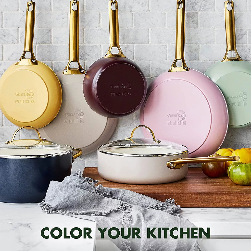 Hard Anodized Ceramic Nonstick 10 Piece Cookware Set F50667