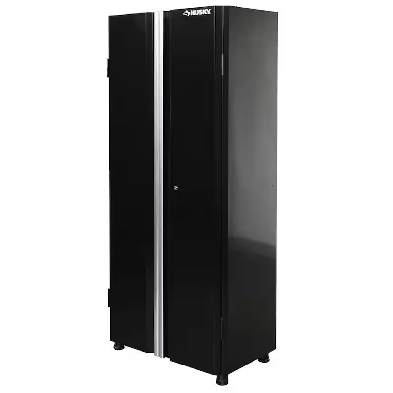 24-Gauge Steel Freestanding Garage Cabinet in Black R930