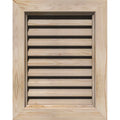 Primed Smooth Vertical Gable Vent P291