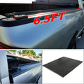 Soft Roll-up Truck Tonneau Cover with 6.5' Bed Black Sailcloth O215
