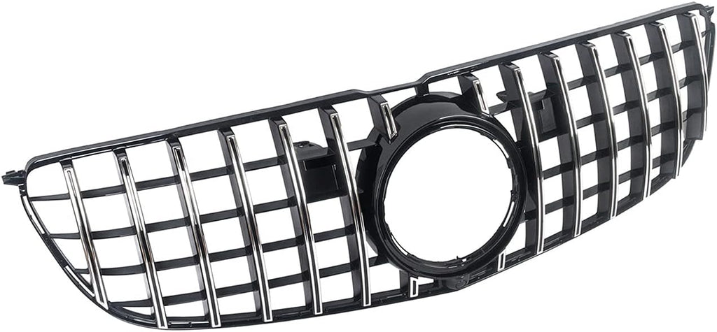 Chrome Black Front Grille Grill B56041