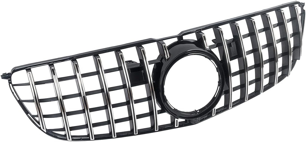 Chrome Black Front Grille Grill B56041