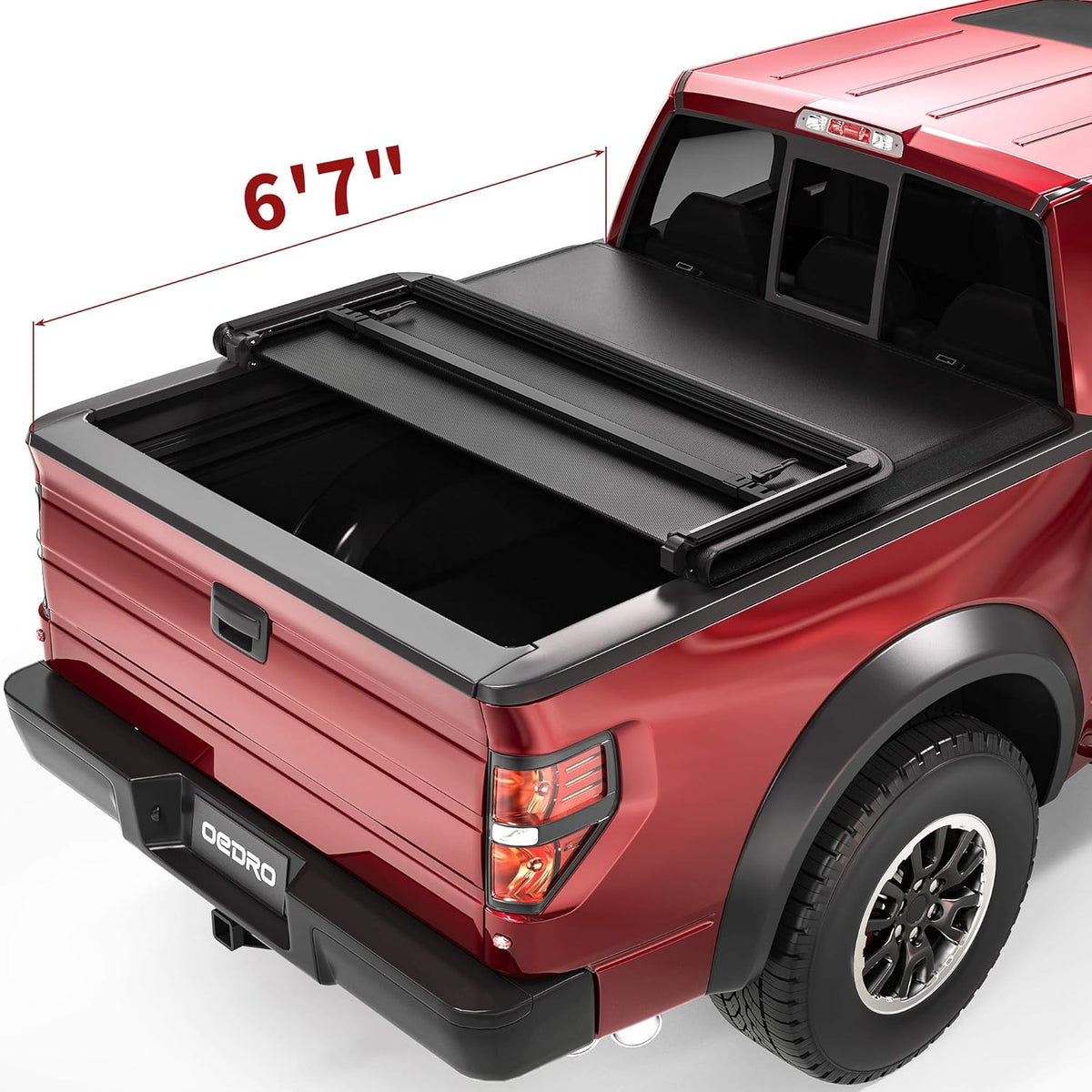 Soft Tri-fold Truck Bed Tonneau Cover for 5.5ft Bed D4211