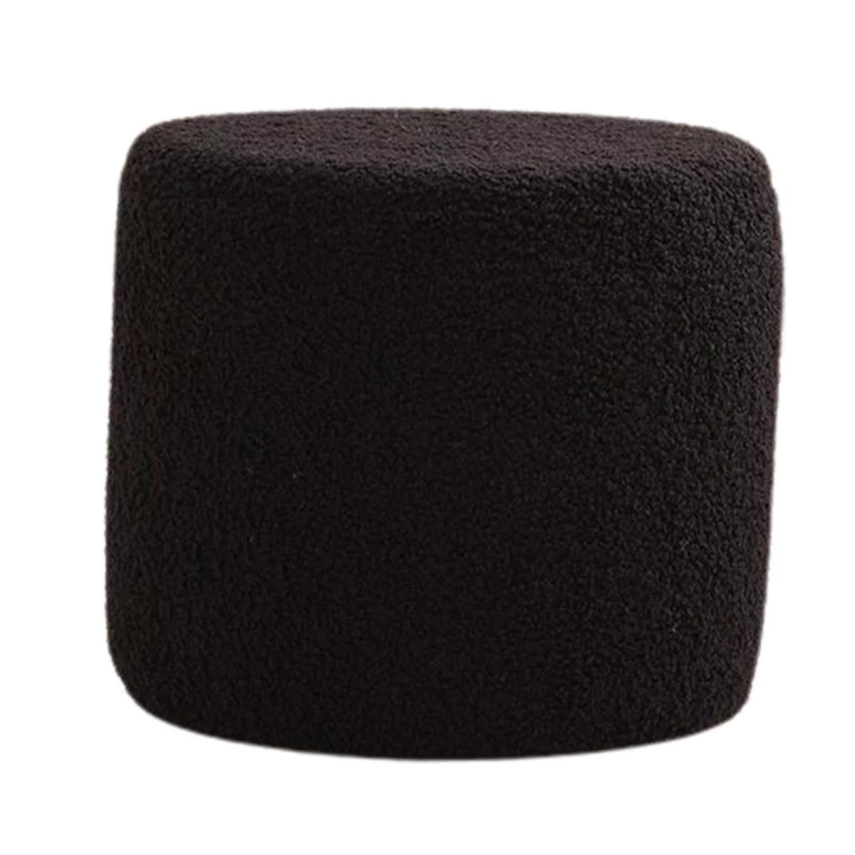 Black Foot Rest Stool Q7487